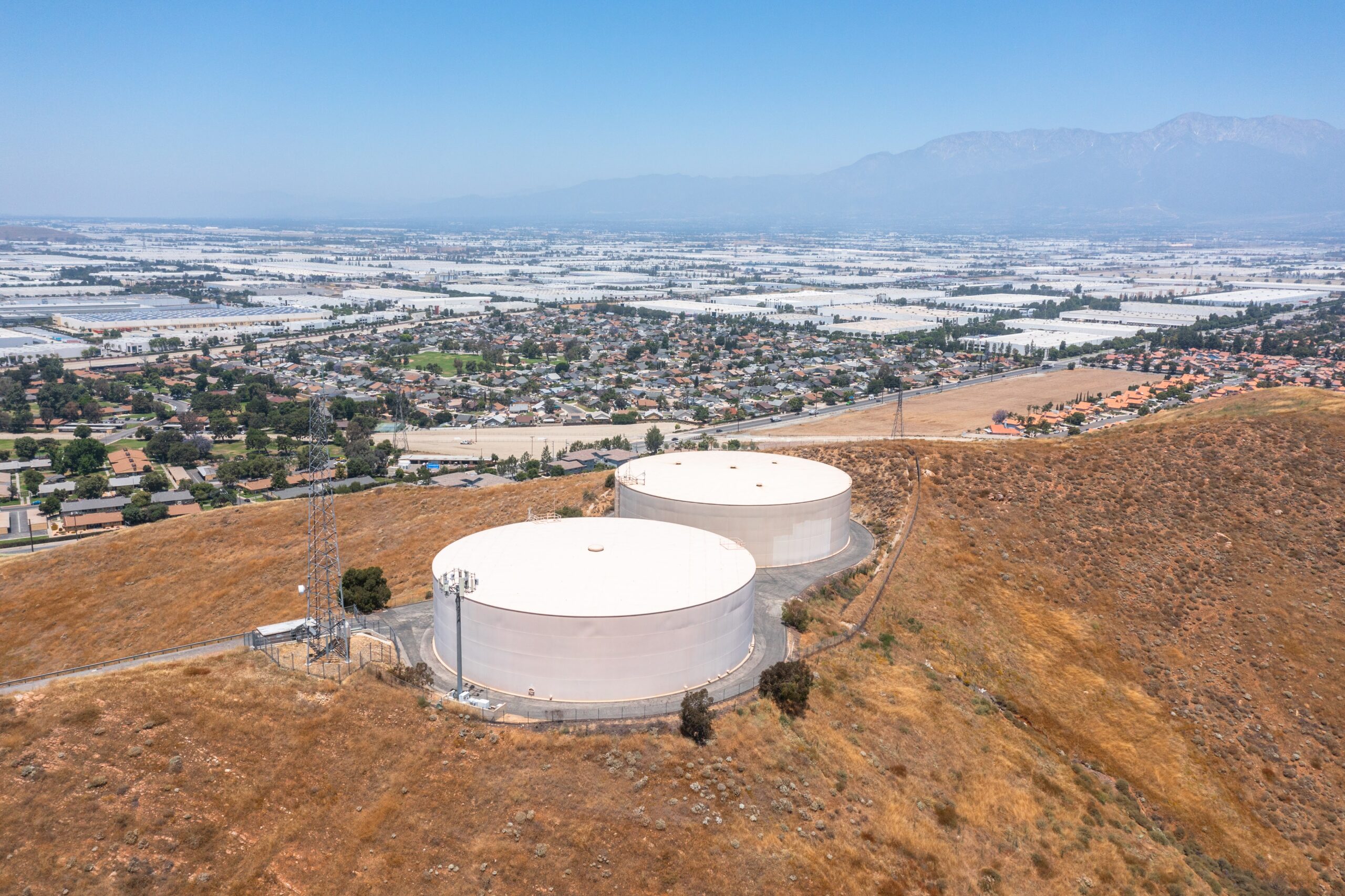JCSD water tanks water tanks overhead view