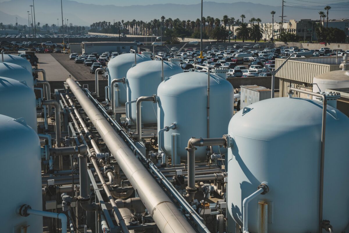 JCSD’s Roger D. Teagarden Ion Exchange Treatment Plant Photo of Ion Exchange Plant